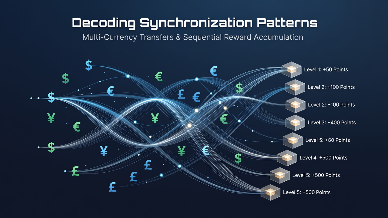 Close-up of handheld screen showing synchronized currency and reward metrics during a virtual table session